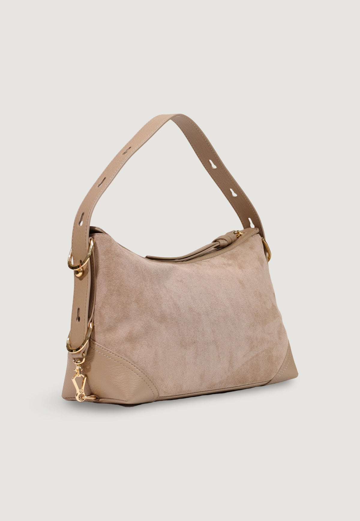 Love Moschino Polyester Handtas – Beige