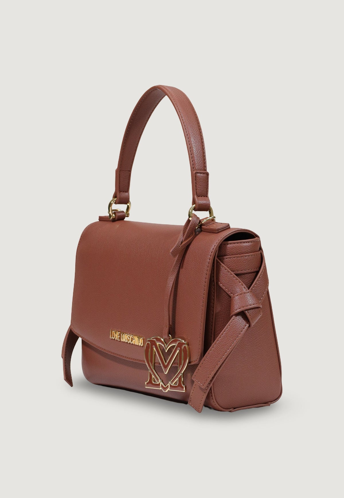 Love Moschino Schoudertas met Binnenvakken – Bruin