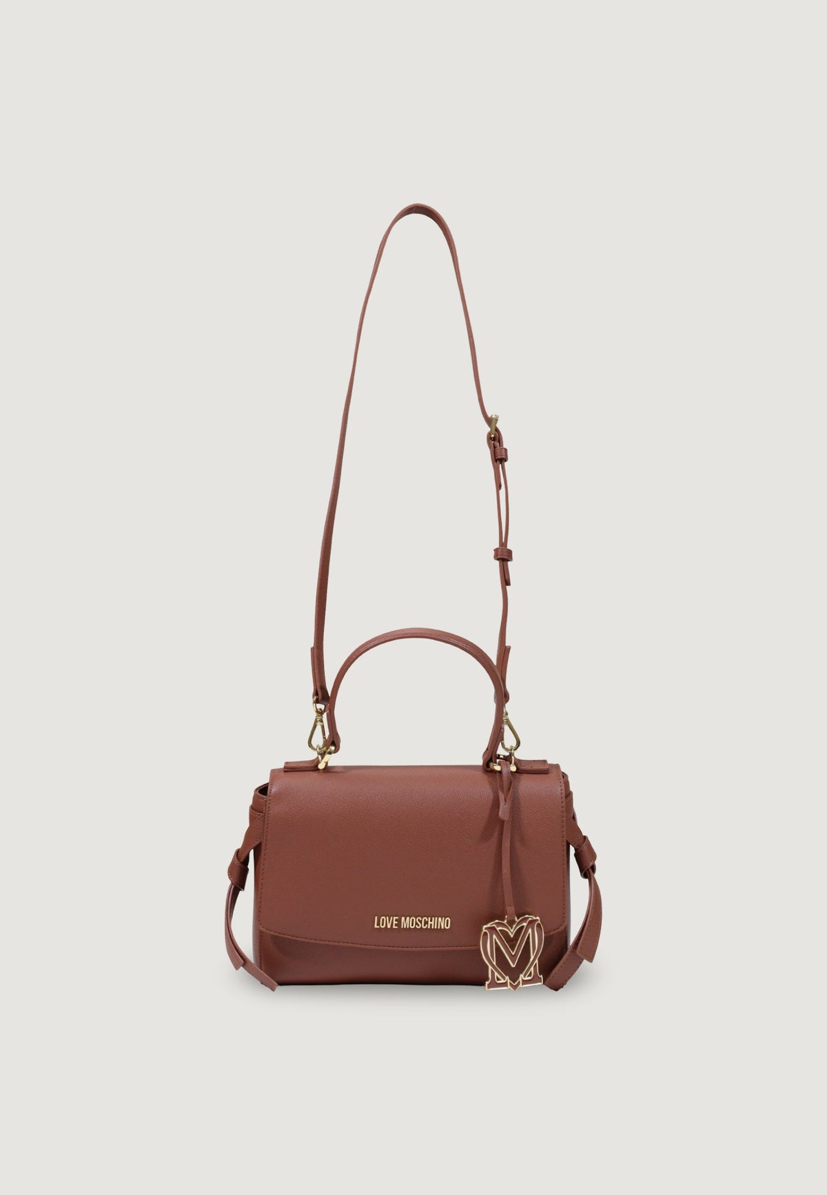 Love Moschino Schoudertas met Binnenvakken – Bruin