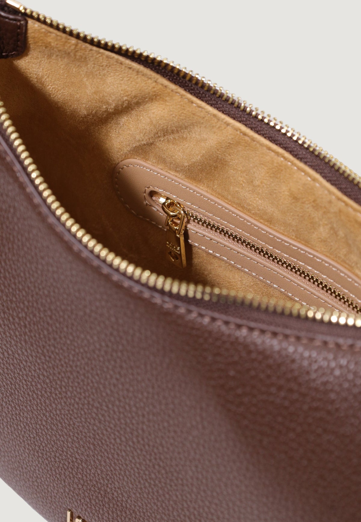 Love Moschino Handtas met Binnenzak – Bruin