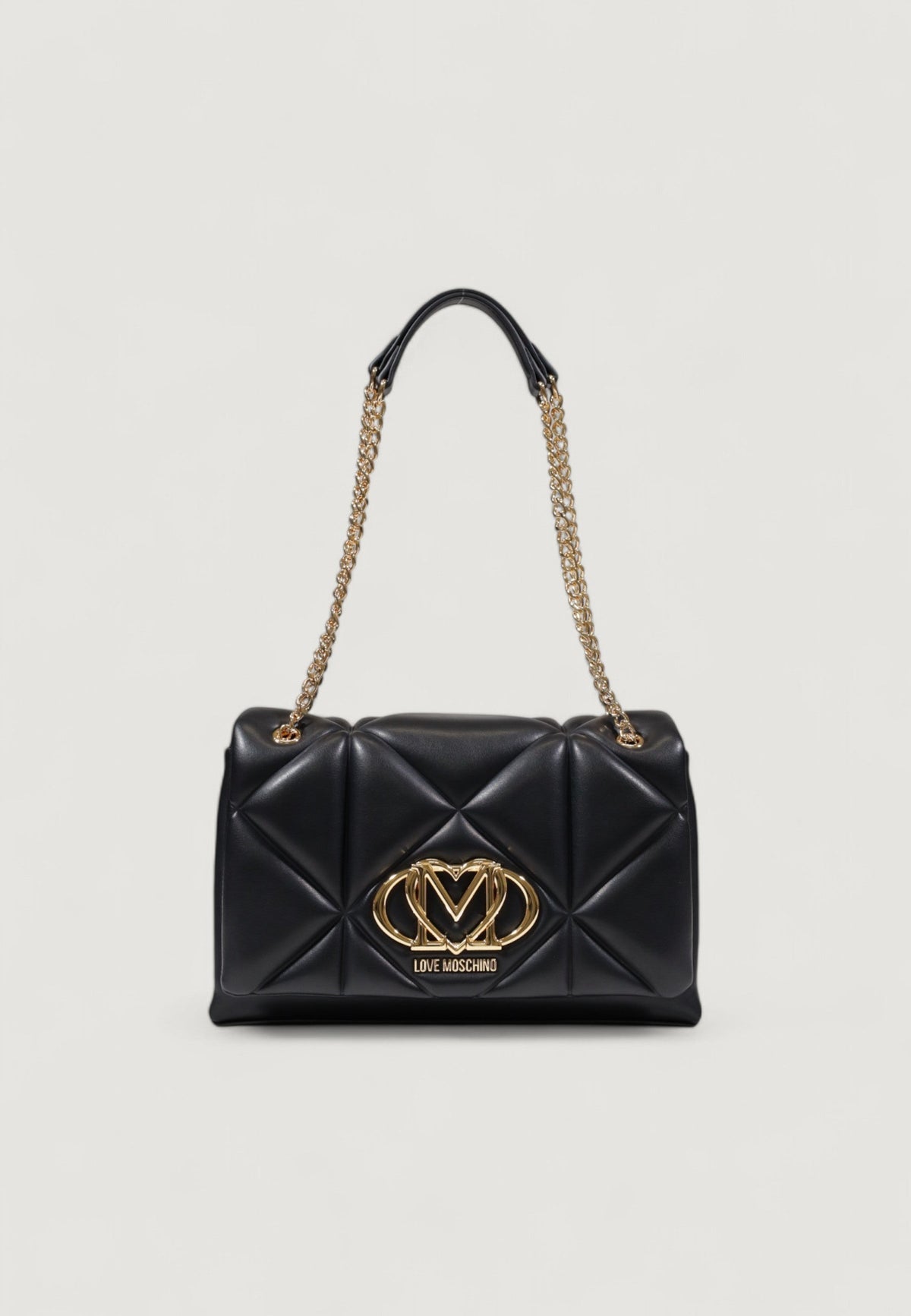 Love Moschino Effen Schoudertas – Zwart