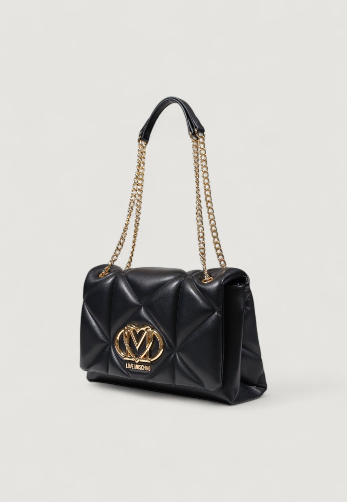 Love Moschino Effen Schoudertas – Zwart