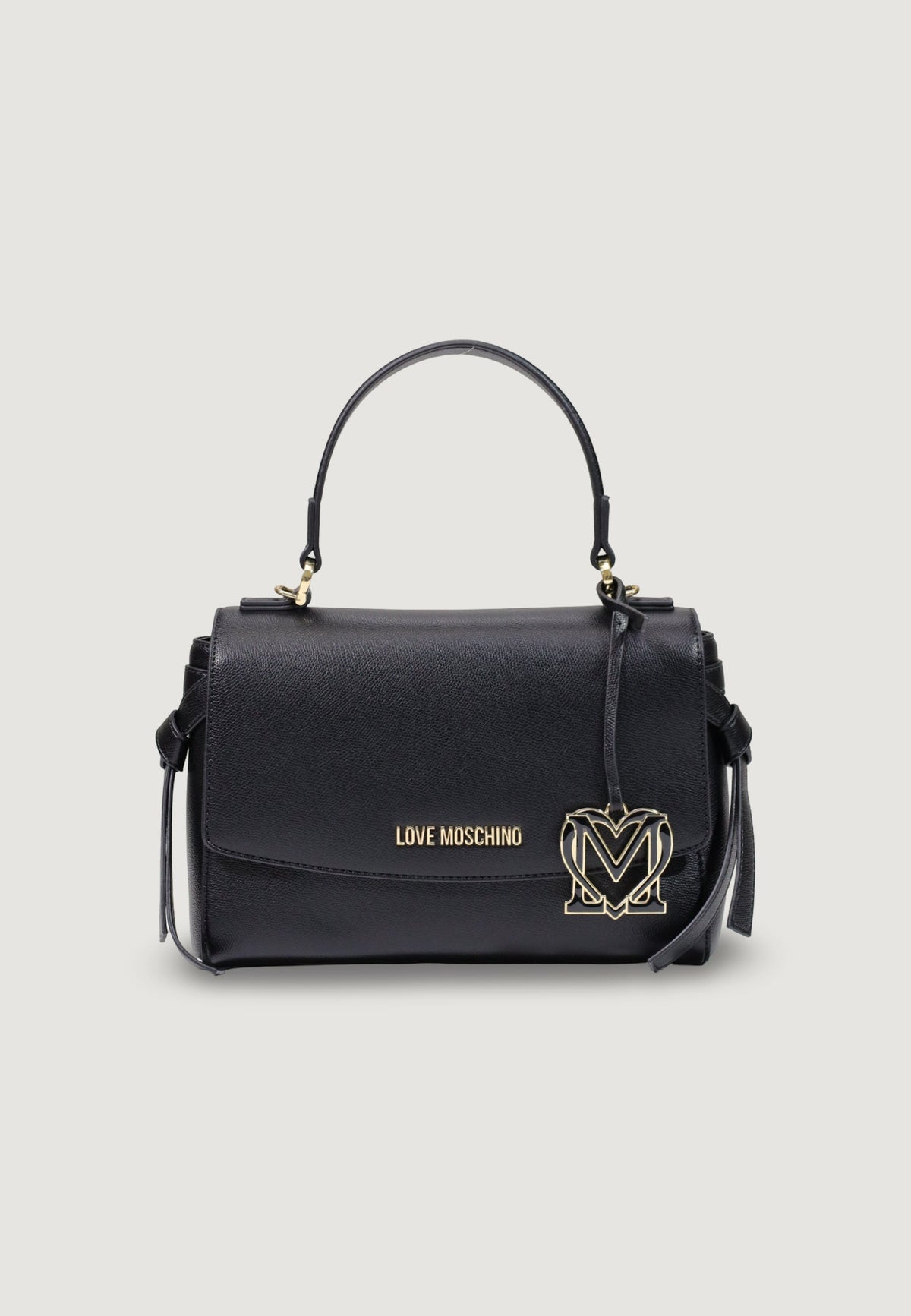 Love Moschino Schoudertas met Binnenvakken – Zwart