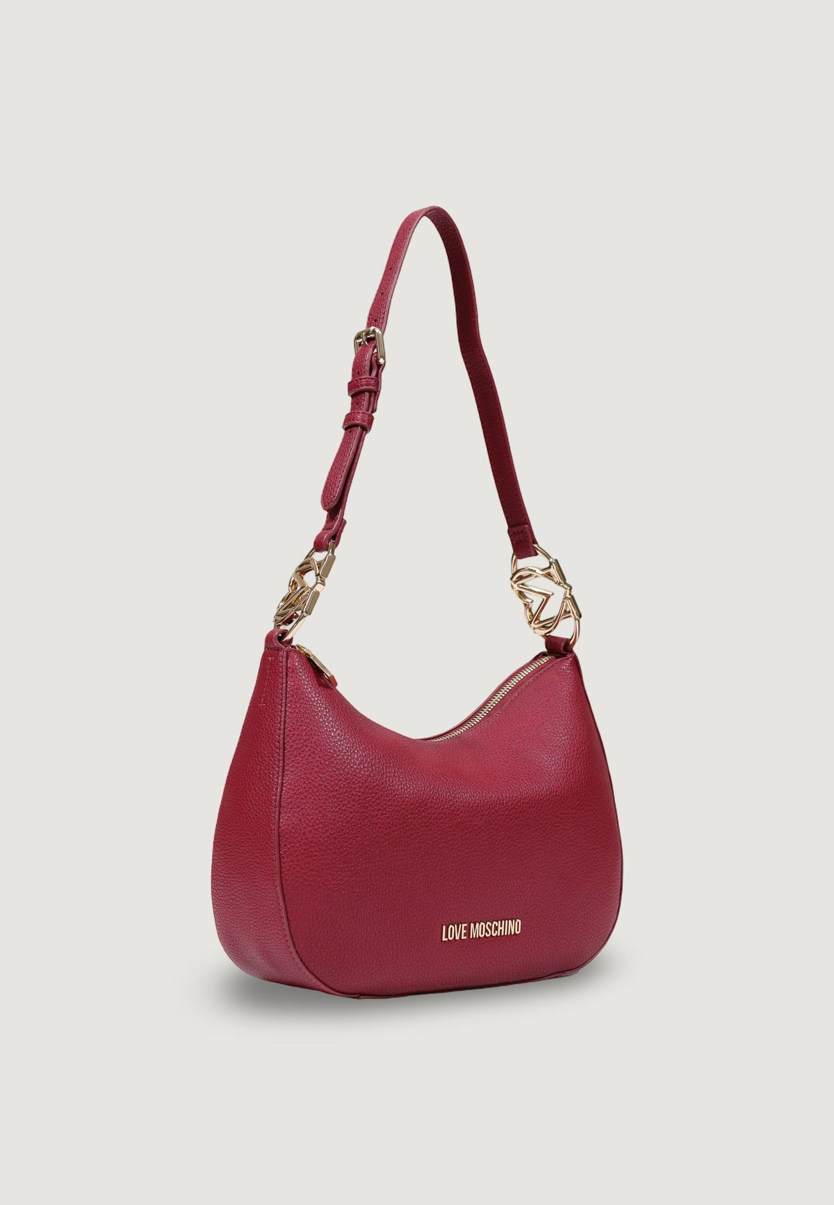 Love Moschino Handtas met Binnenzak – Bordeaux