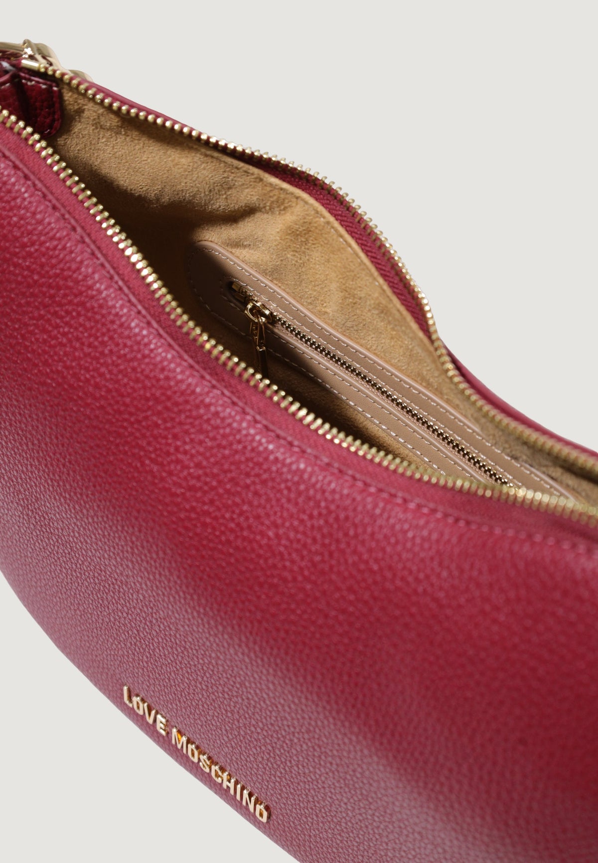 Love Moschino Handtas met Binnenzak – Bordeaux