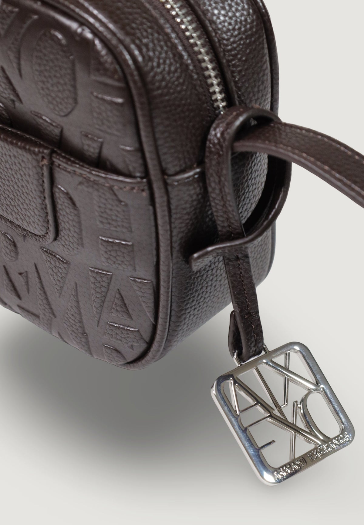 Armani Exchange Kleine Schoudertas – Bruin