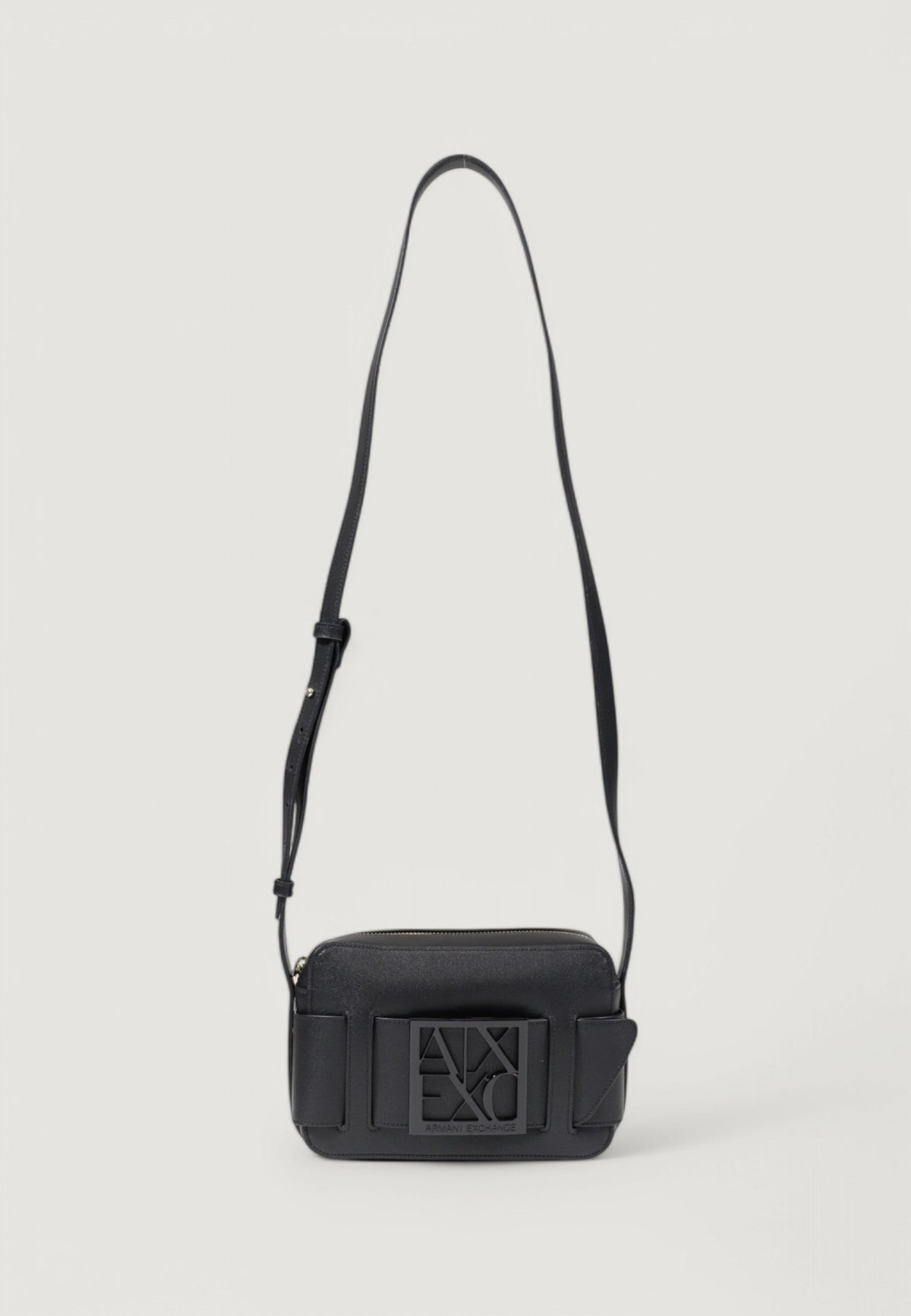 Armani Exchange Polyurethaan Crossbodytas – Zwart