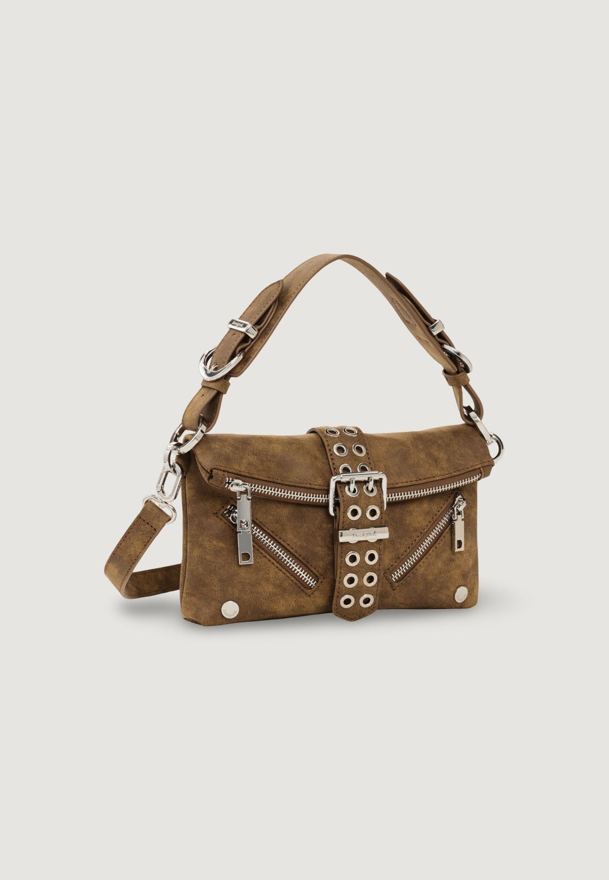 Desigual Valentine Clutch Schoudertas – Camel