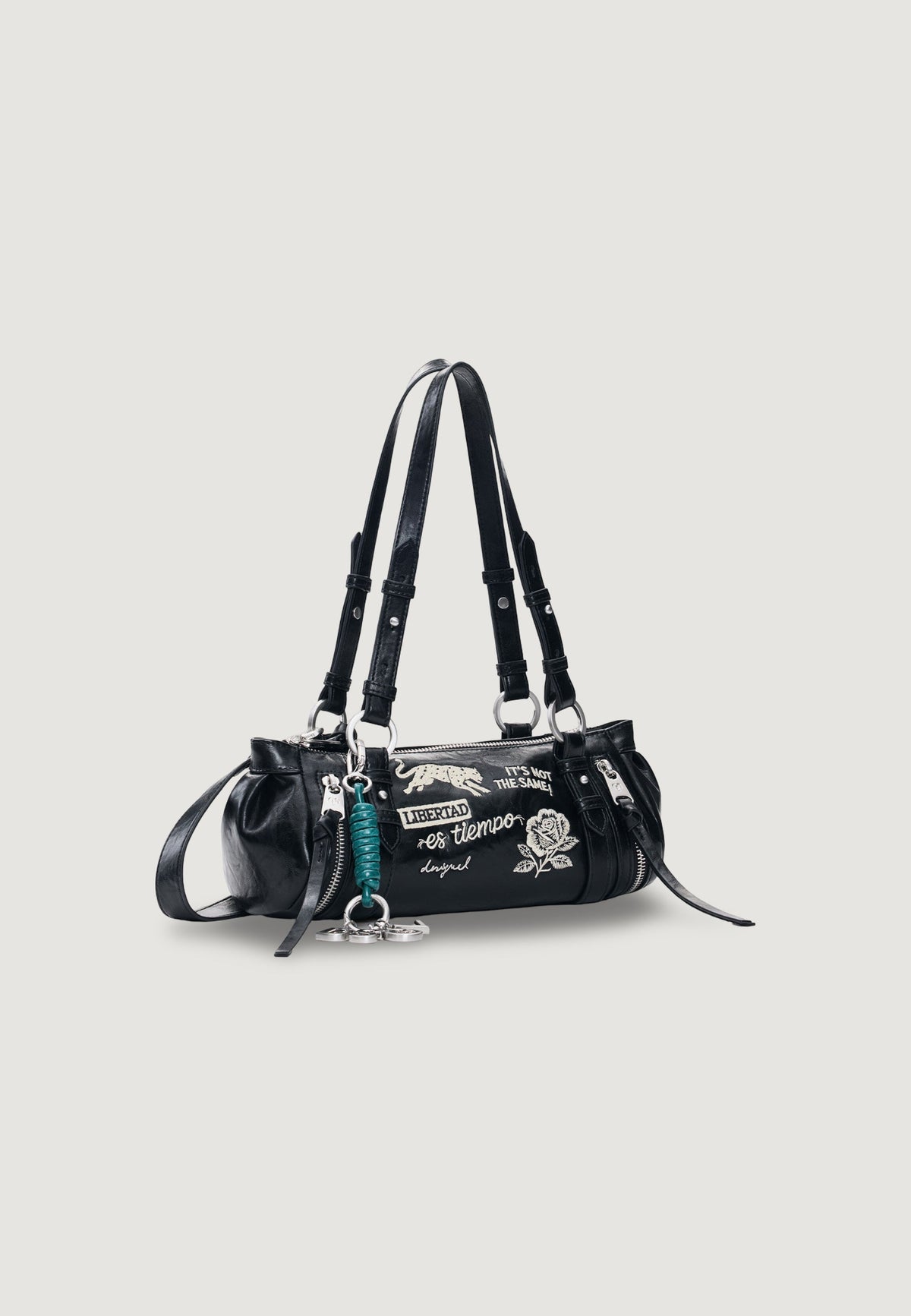 Desigual Libertas Zarauz Schoudertas – Zwart