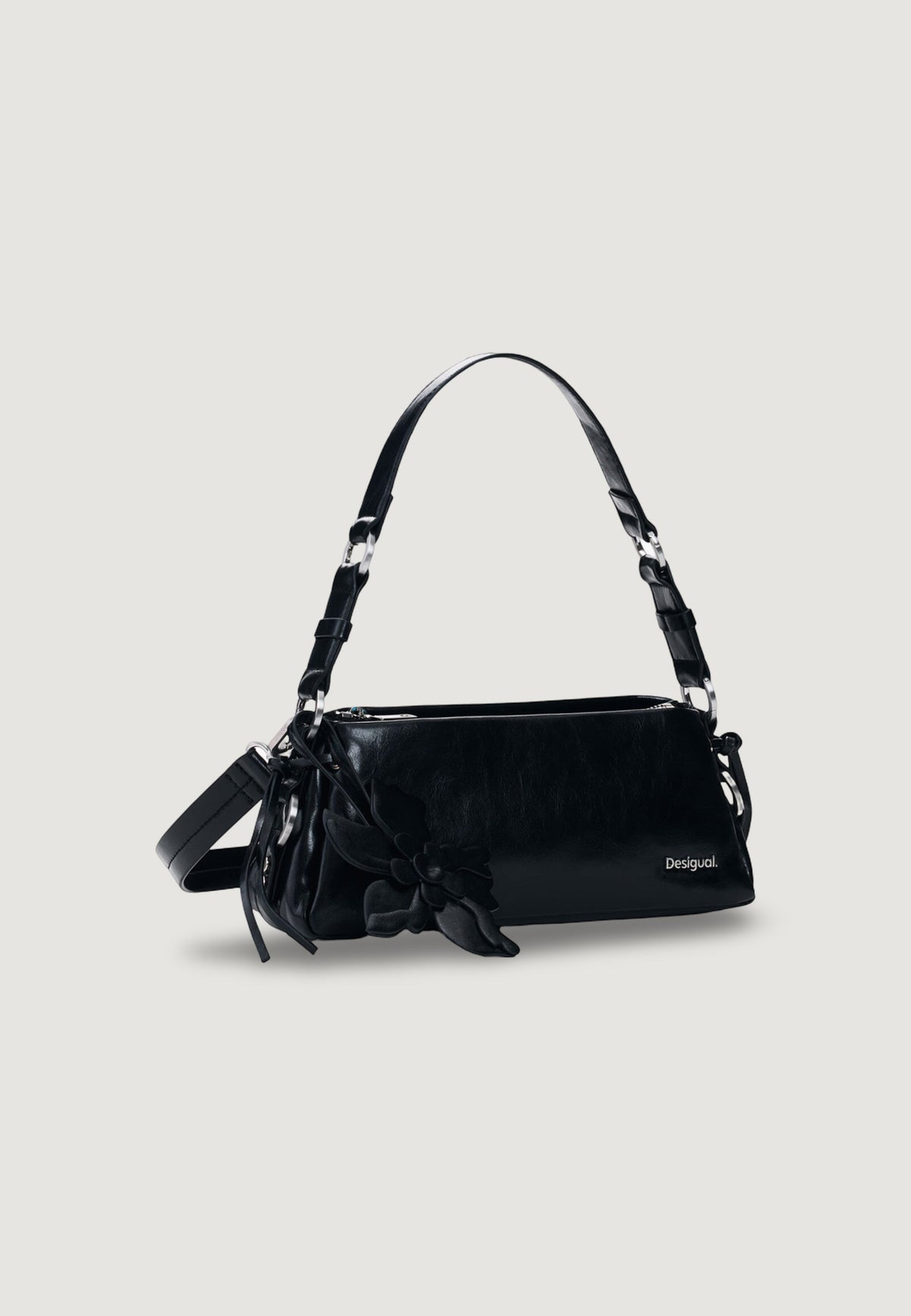 Desigual Nexus Benin Schoudertas – Zwart