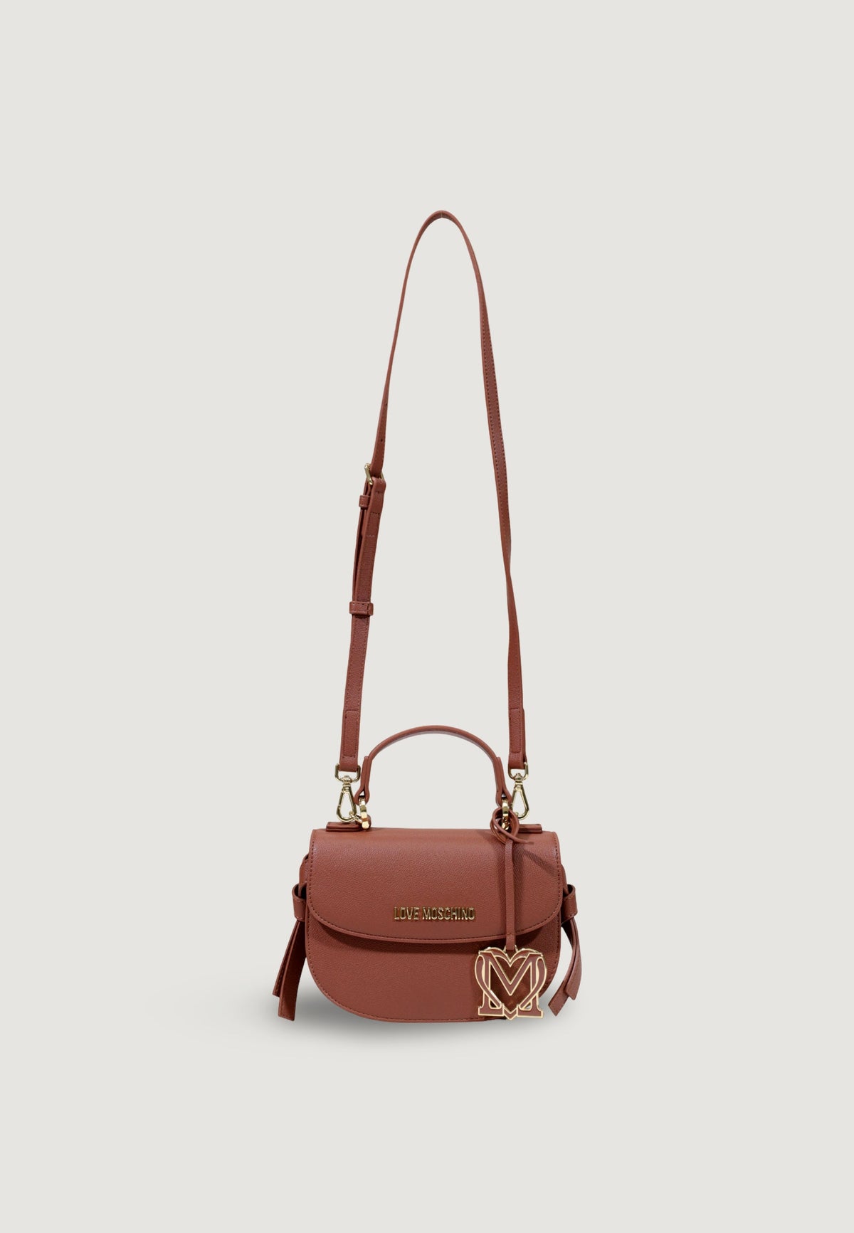 Love Moschino Handtas met Schouderriem – Bruin