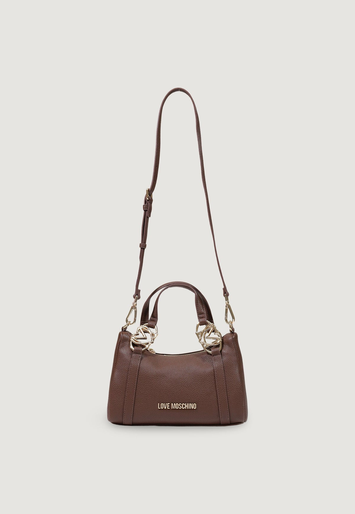 Love Moschino Schoudertas met Binnenvakken – Bruin