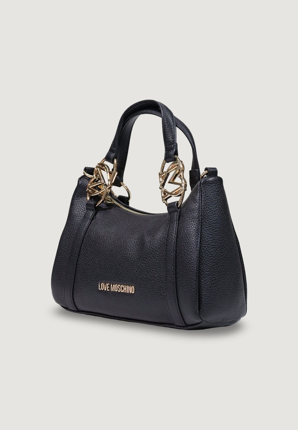 Love Moschino Schoudertas met Binnenvakken – Zwart