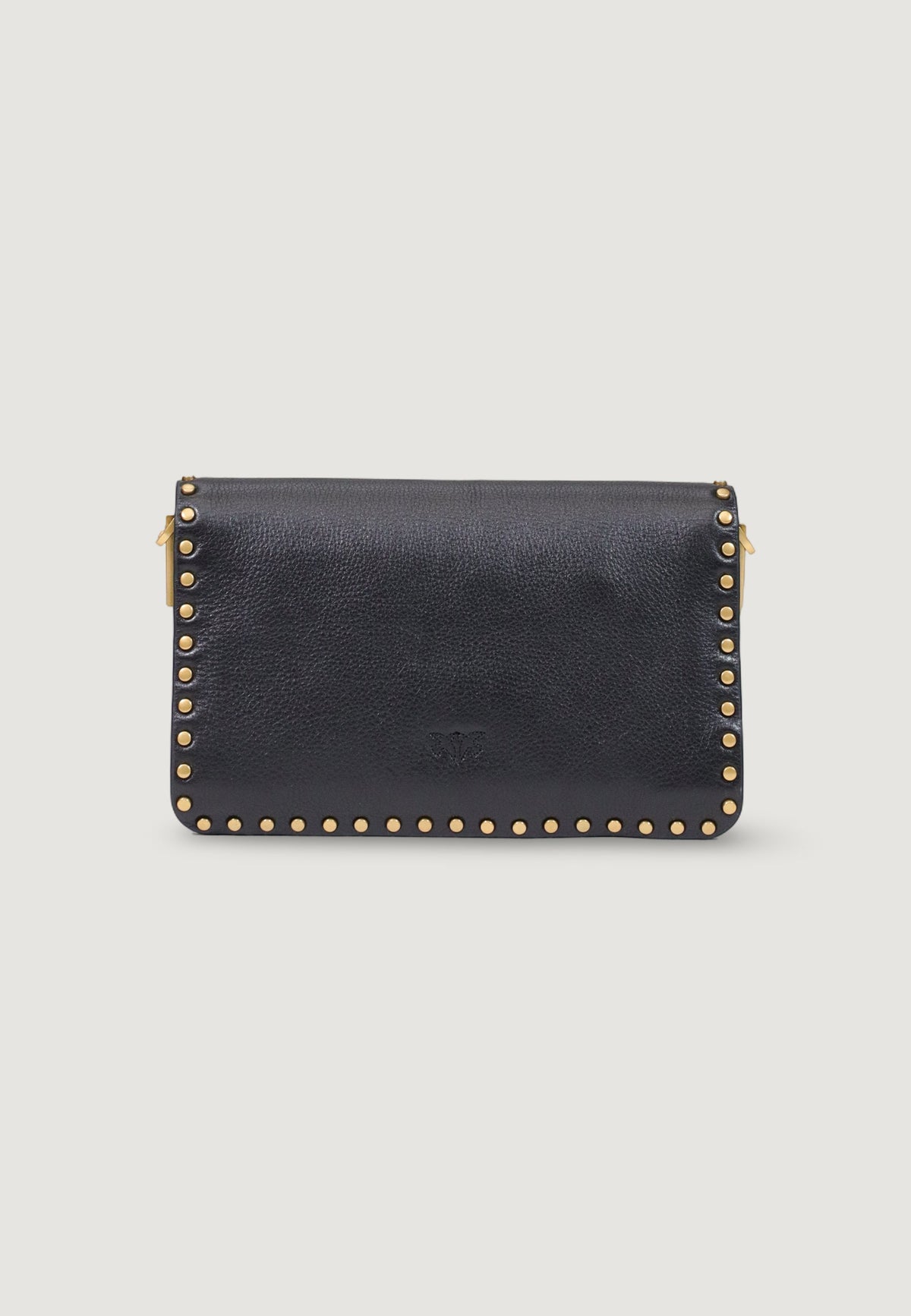 Pinko Love One Slouchy Mini Studs Schoudertas – Zwart