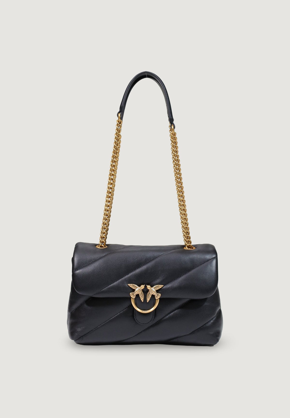Pinko Love Puff Classic Small Schoudertas – Zwart