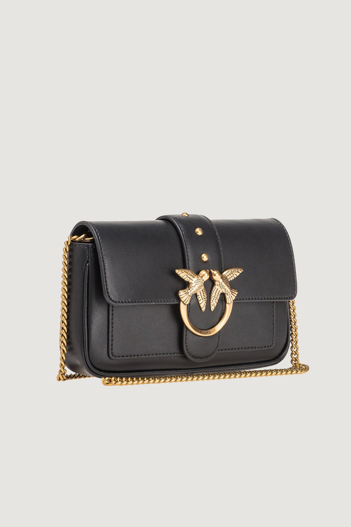 Pinko Pocket Love One Simply Schoudertas – Zwart