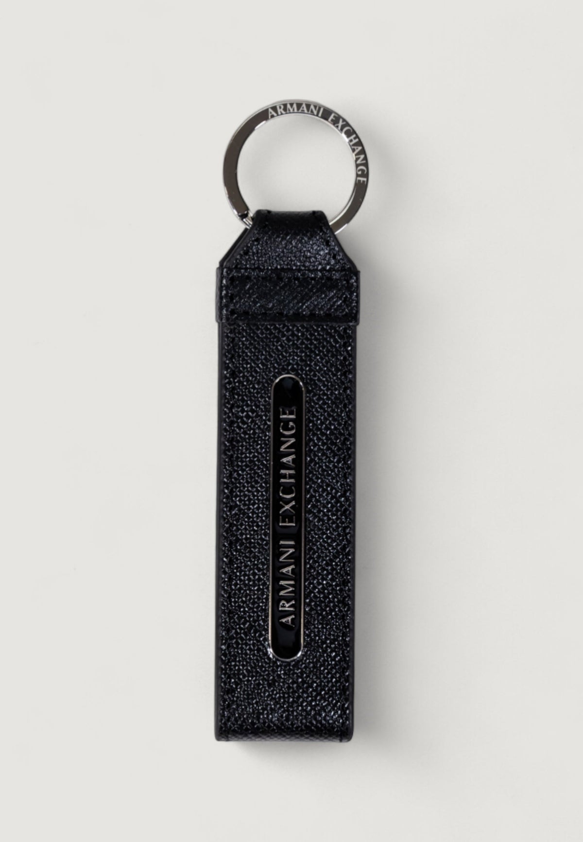 Armani Exchange Leren Portemonnee met Accessoire – Zwart