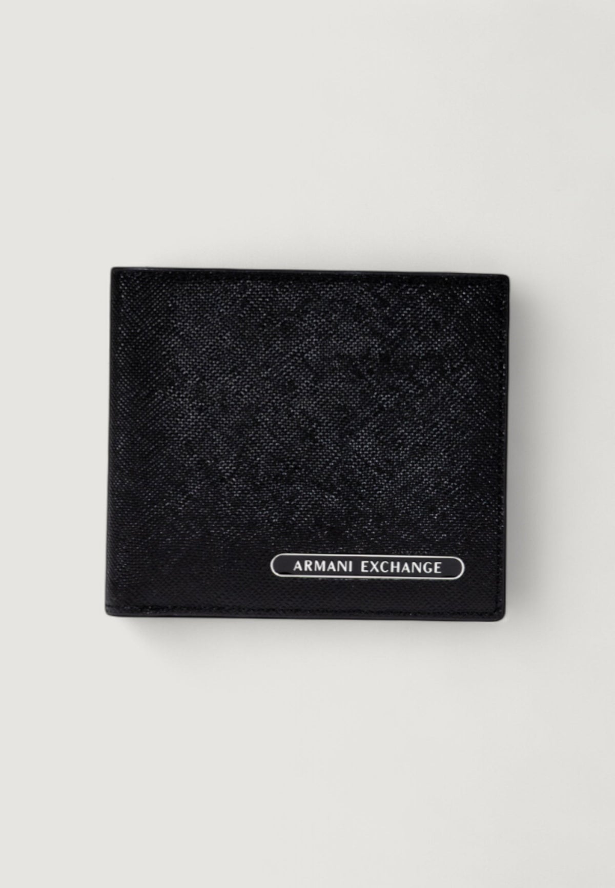 Armani Exchange Leren Portemonnee met Accessoire – Zwart