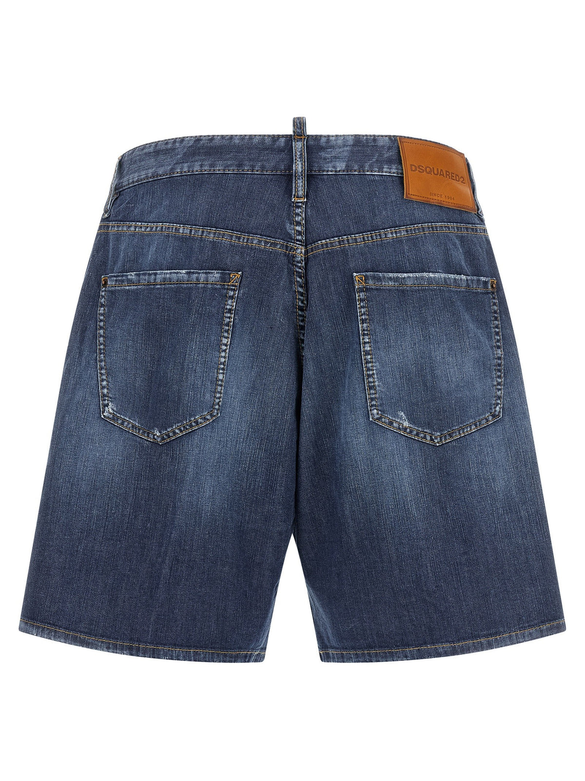 Dsquared2 Boxer Denim Bermuda – Donkerblauw