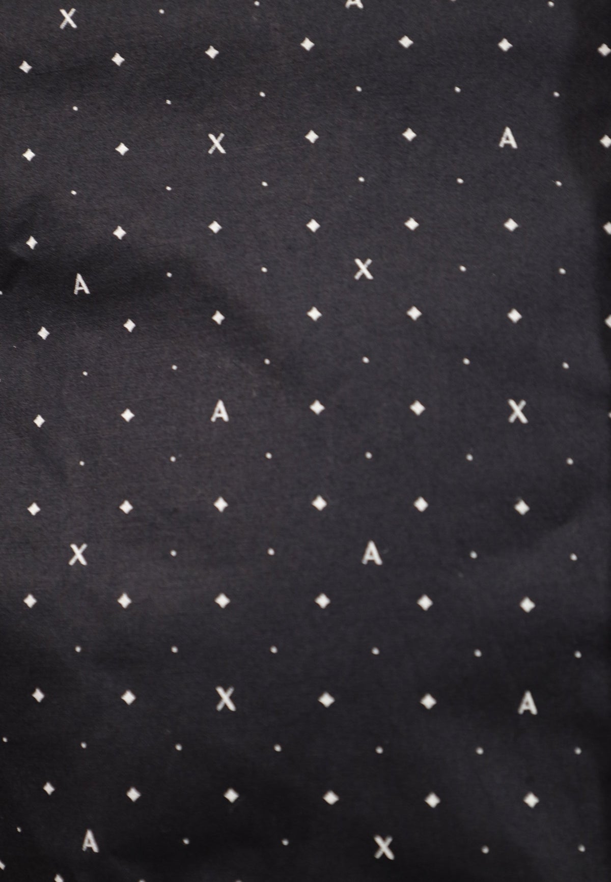 Armani Exchange Overhemd met Geometrisch Patroon – Blauw