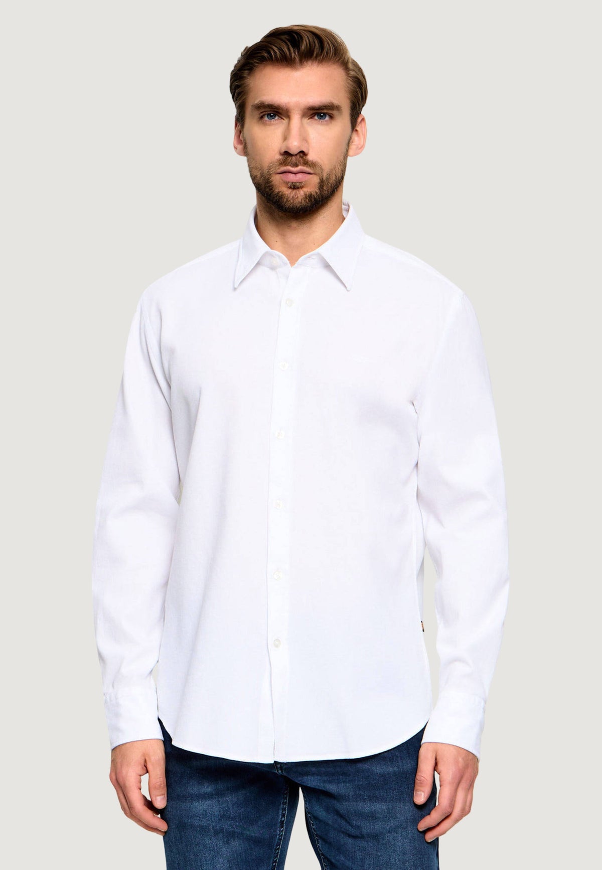 Boss Relegant Overhemd – Wit