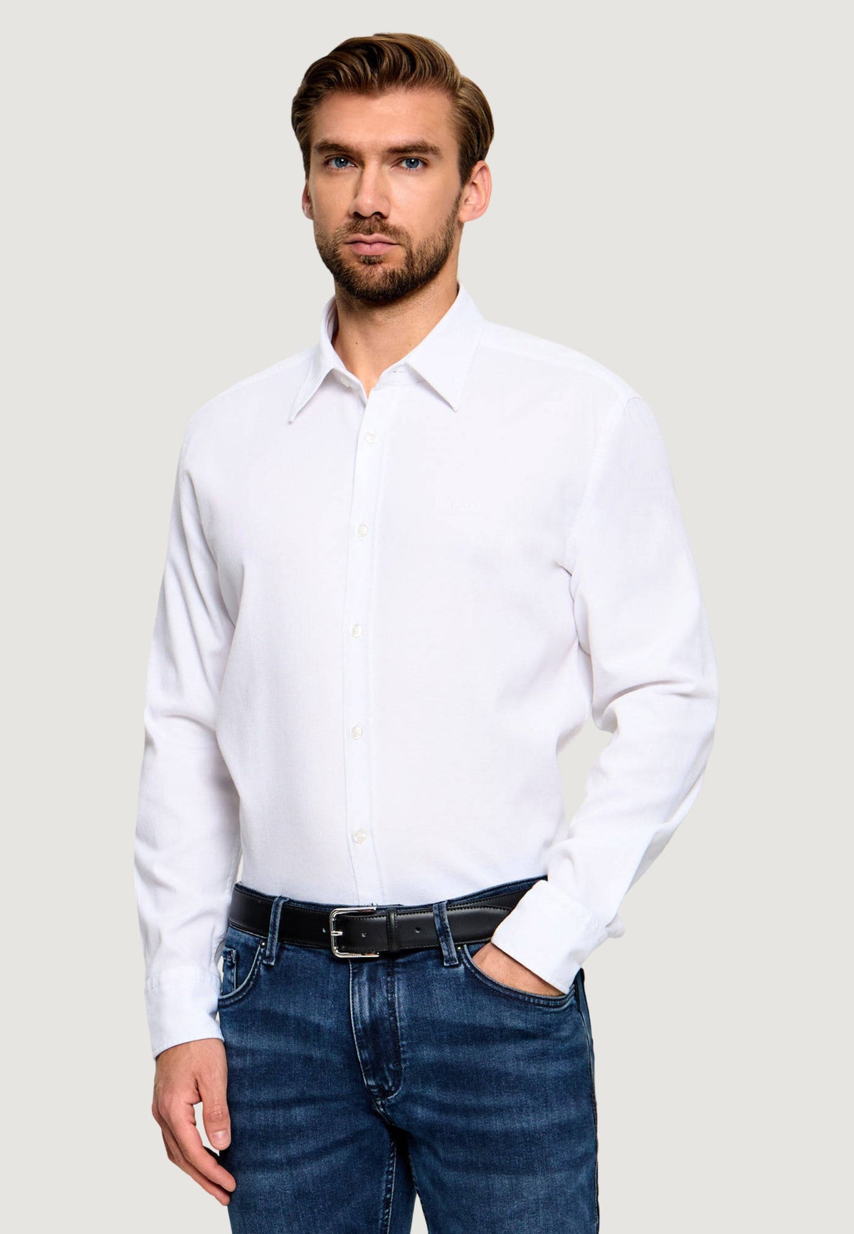 Boss Relegant Overhemd – Wit