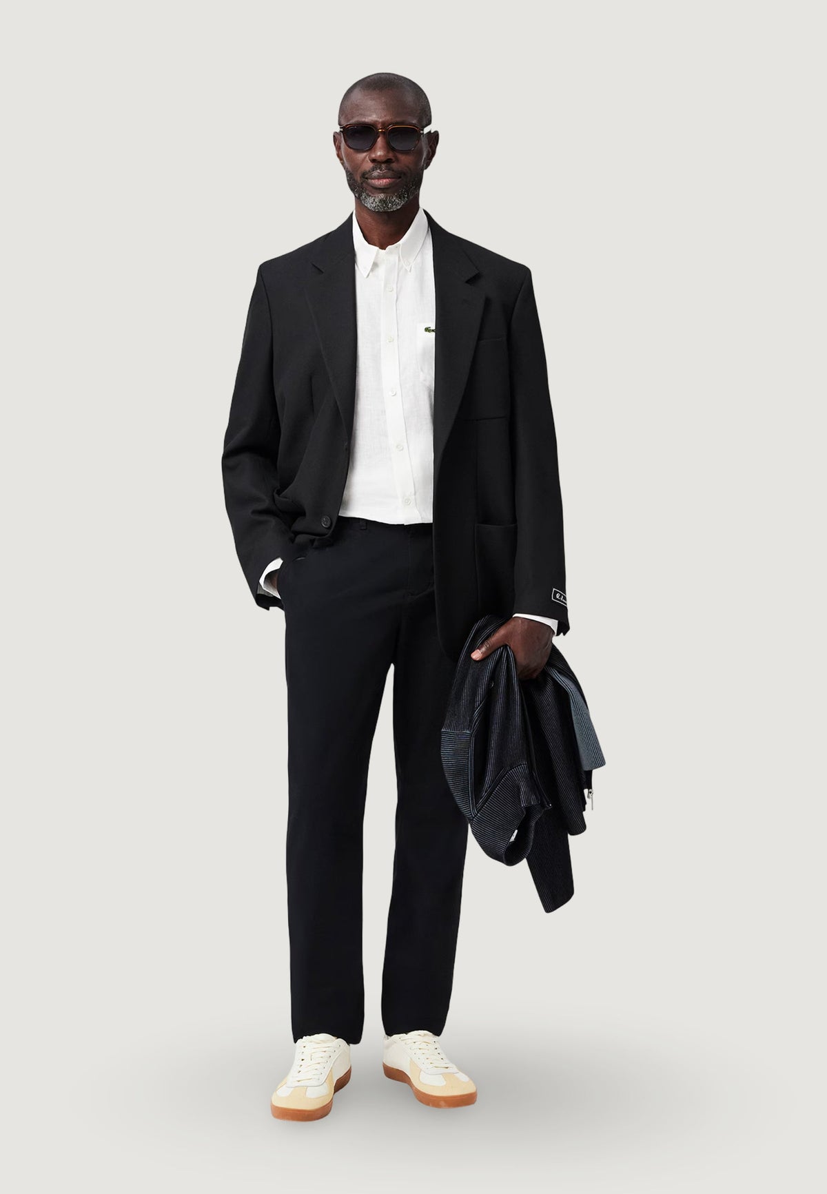 Lacoste Linnen overhemd – Wit