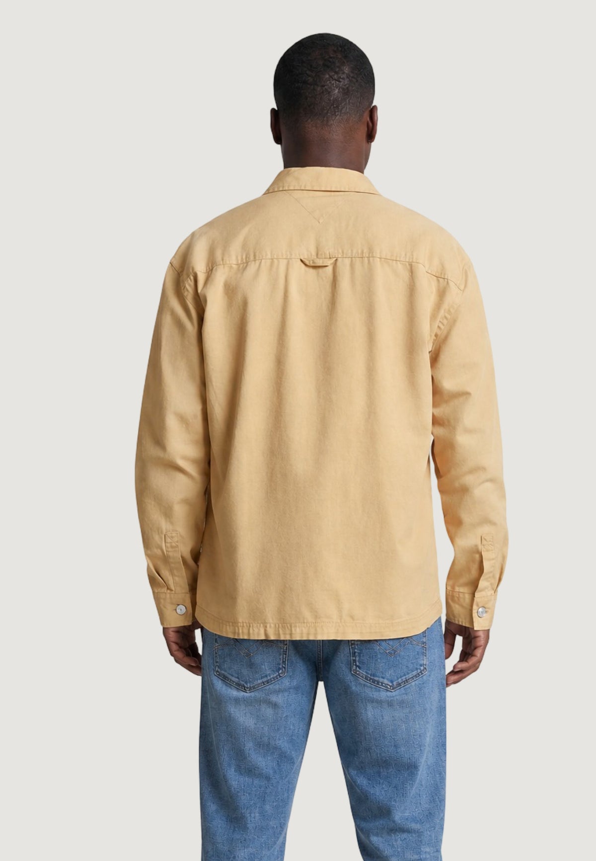 Tommy Hilfiger Overhemd met voorzakken – Beige