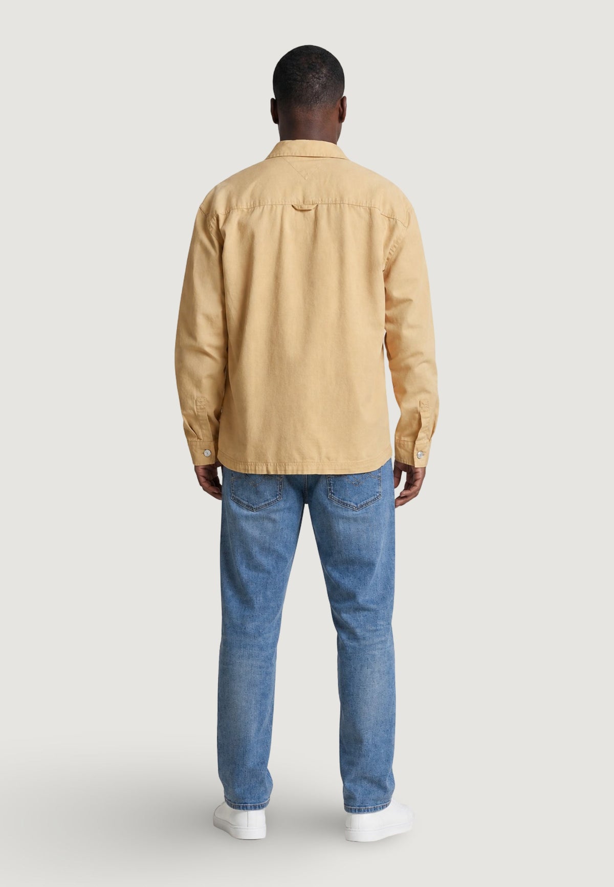 Tommy Hilfiger Overhemd met voorzakken – Beige