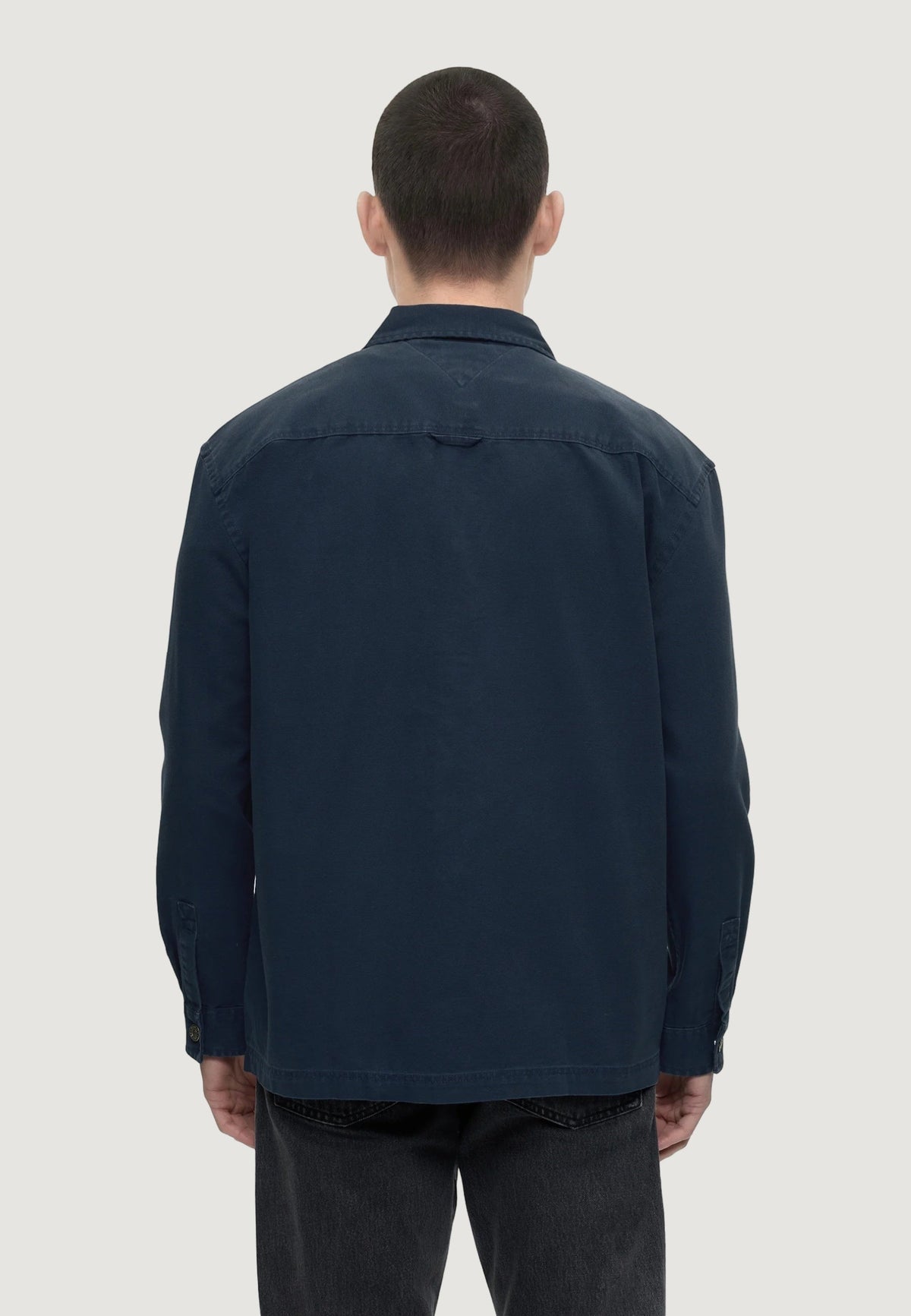 Tommy Hilfiger Overhemd met voorzakken – Blauw