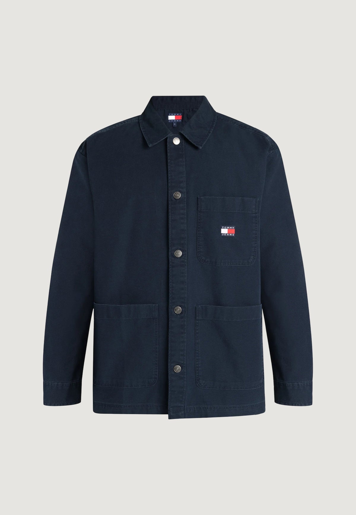 Tommy Hilfiger Overhemd met voorzakken – Blauw