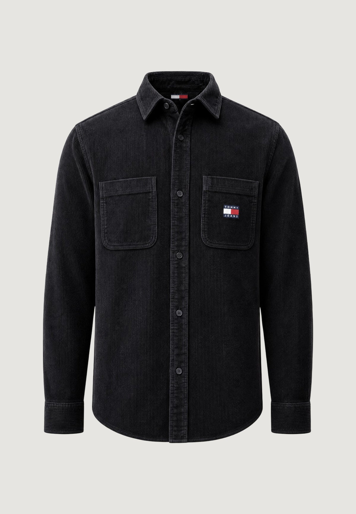 Tommy Hilfiger Overhemd met lange mouwen – Zwart