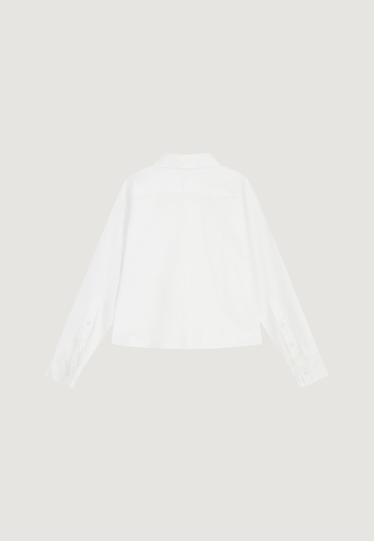 Armani Exchange Katoenen Blouse met Lange Mouwen – Wit