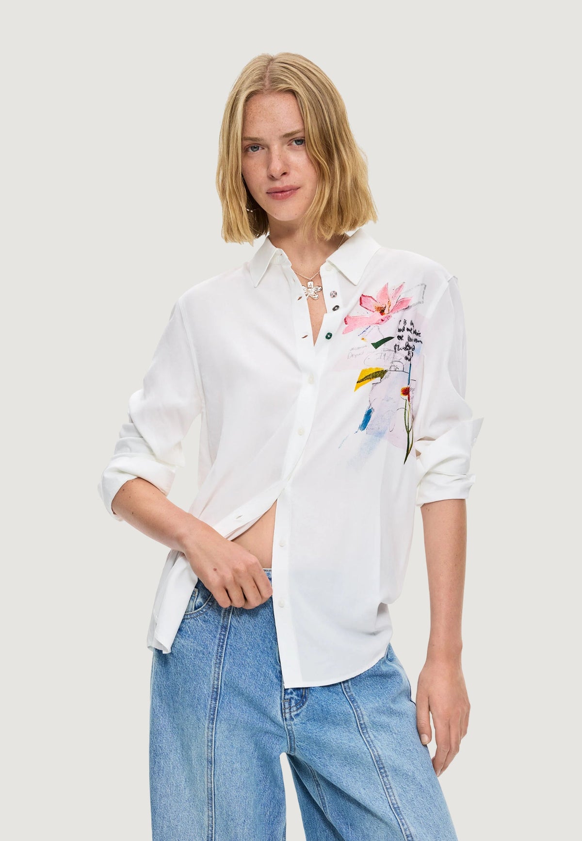 Desigual Tamesis Blouse – Wit