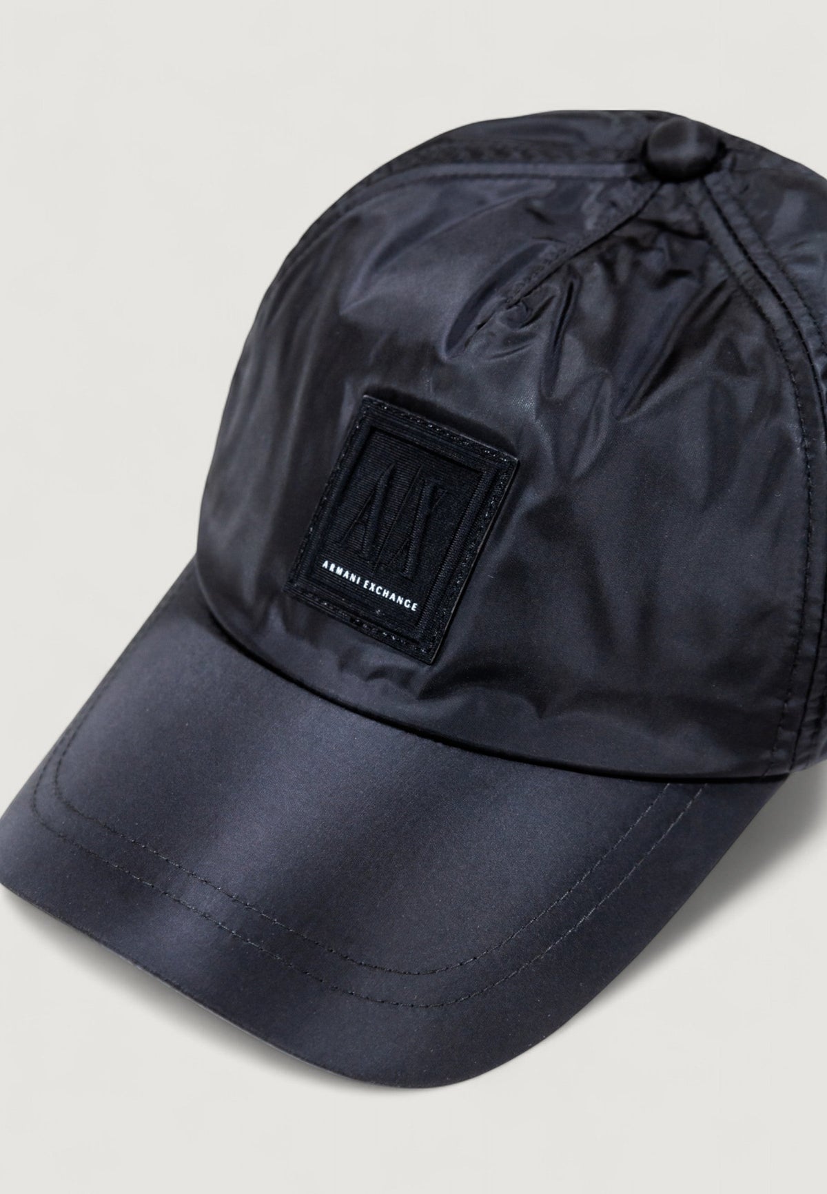 Armani Exchange Baseballpet met Print – Zwart