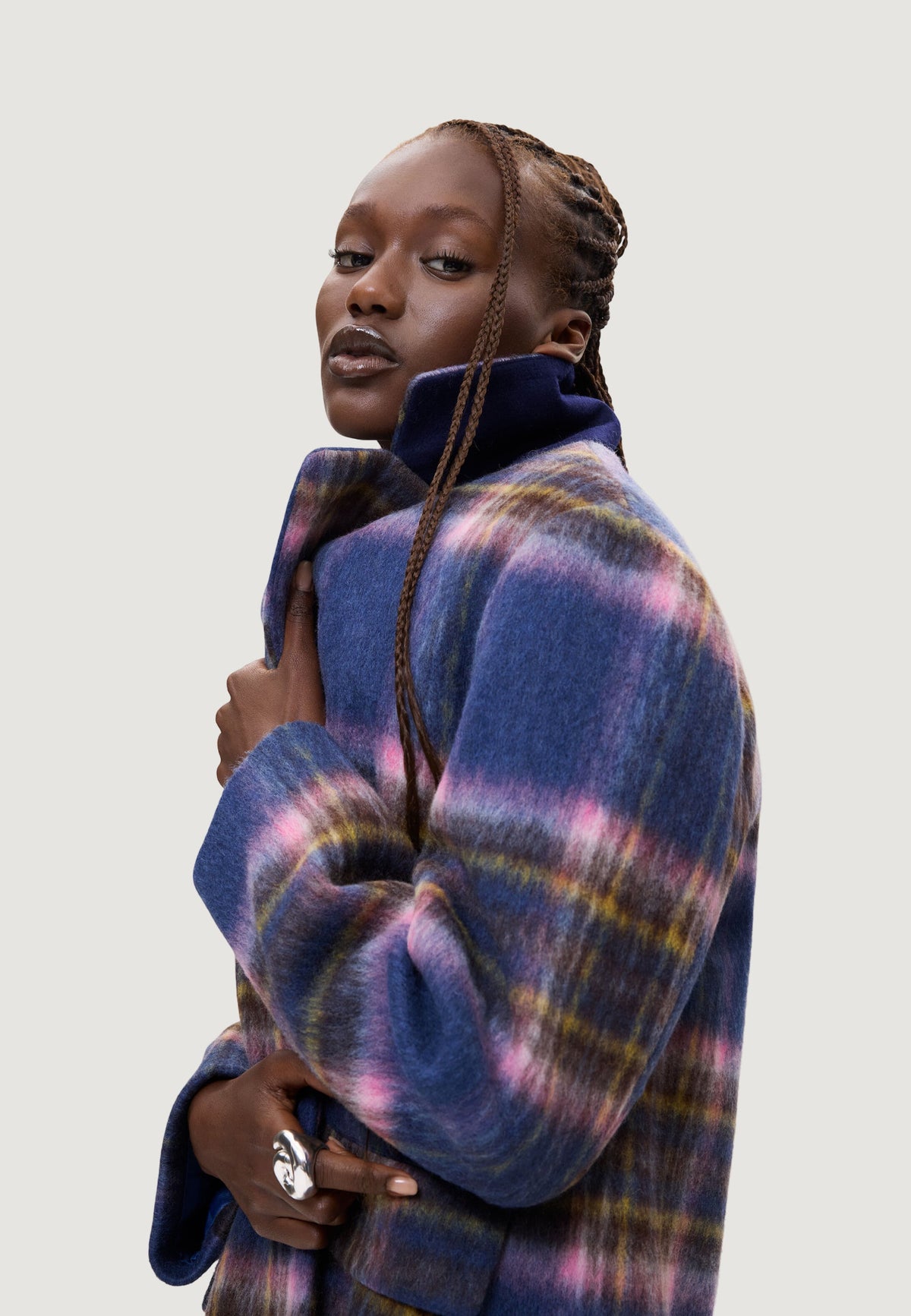 Desigual Checkered Jas – Meerkleurig