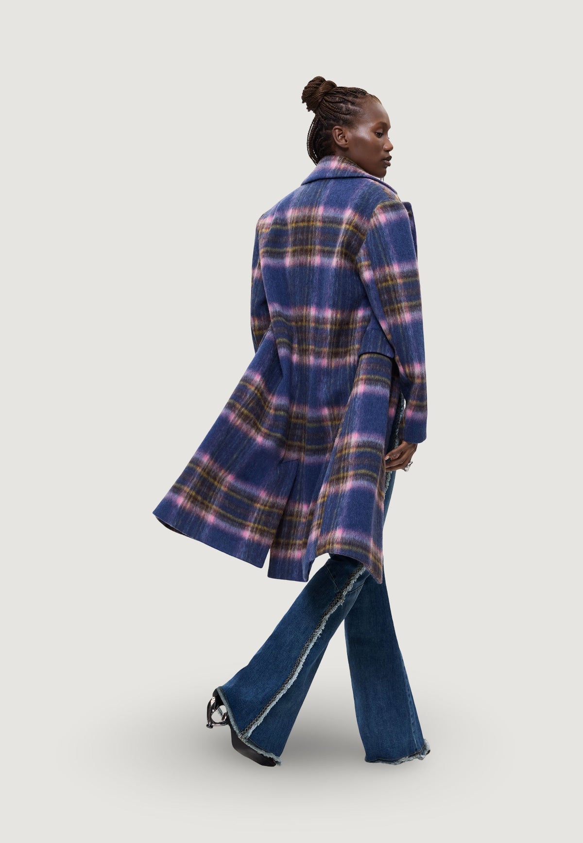 Desigual Checkered Jas – Meerkleurig