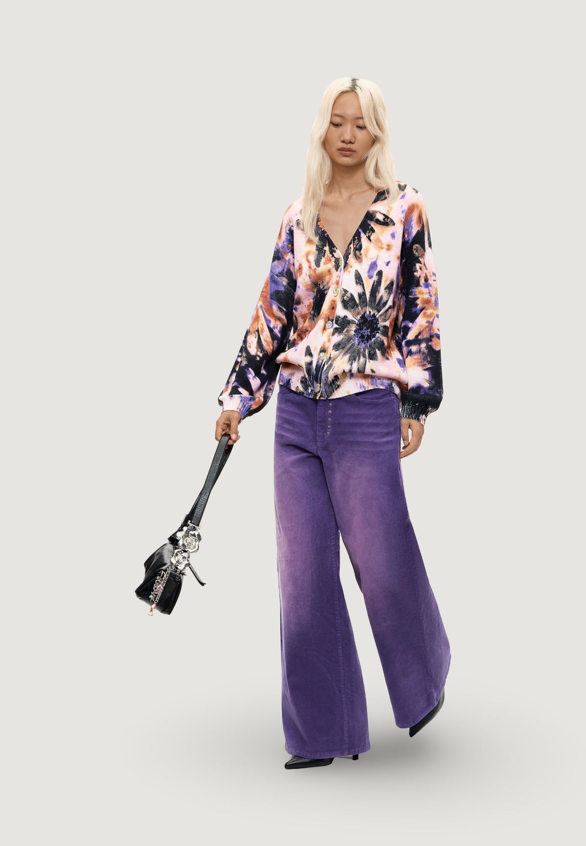 Desigual Botanicpink Vest – Meerkleurig