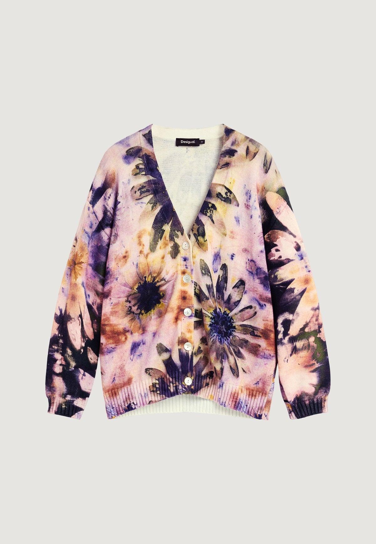 Desigual Botanicpink Vest – Meerkleurig