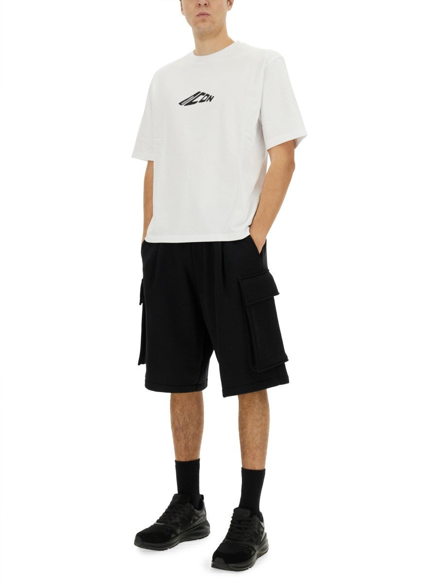 Dsquared2 Balloon Cargo Bermuda – Zwart