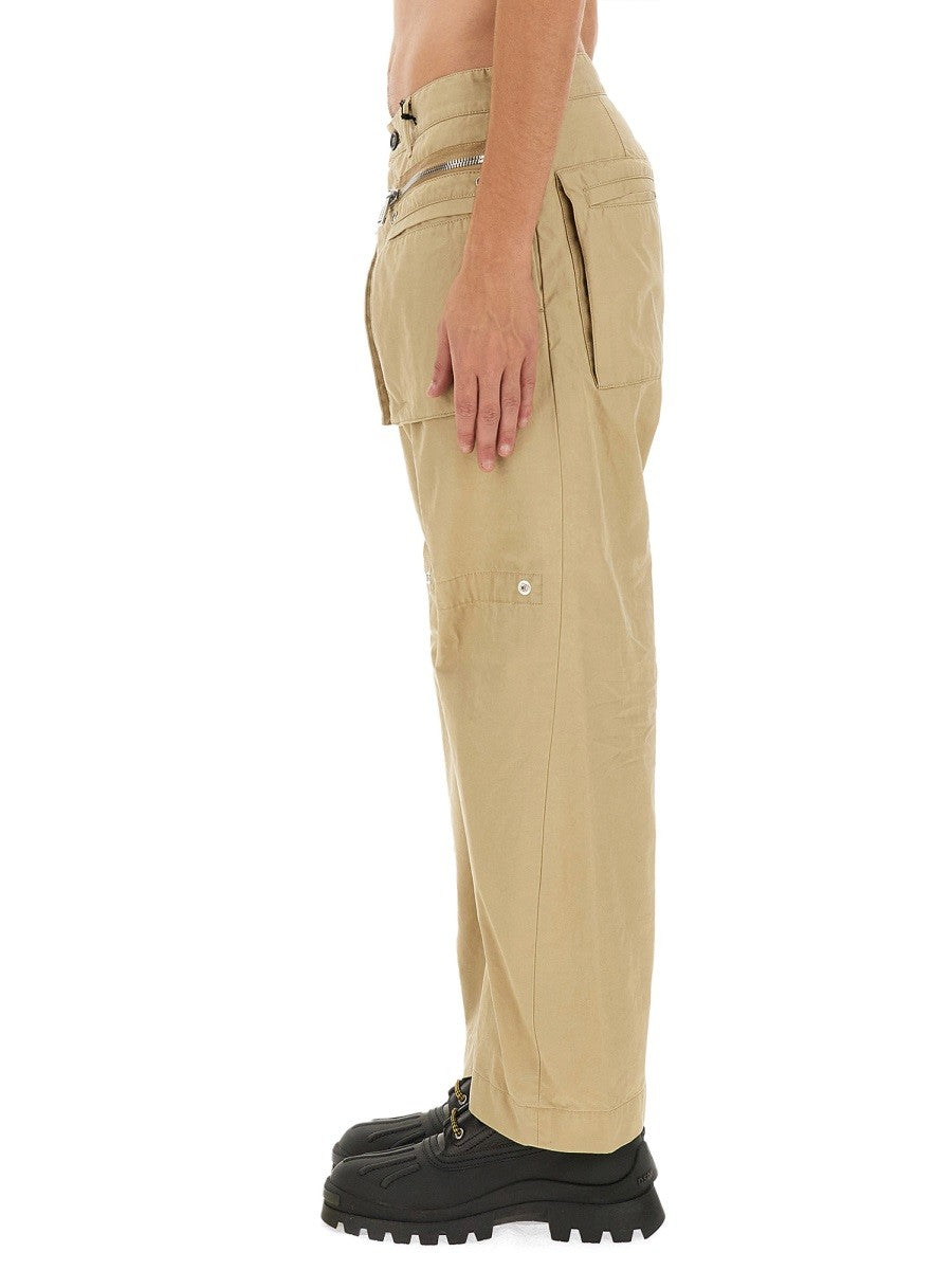 Dsquared2 Katoenen Cargobroek – Beige