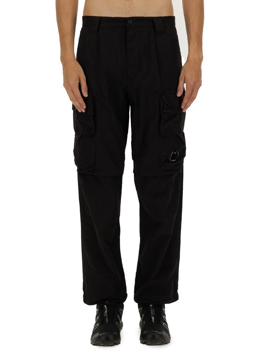 C.P. Company Nylon Cargobroek – Zwart