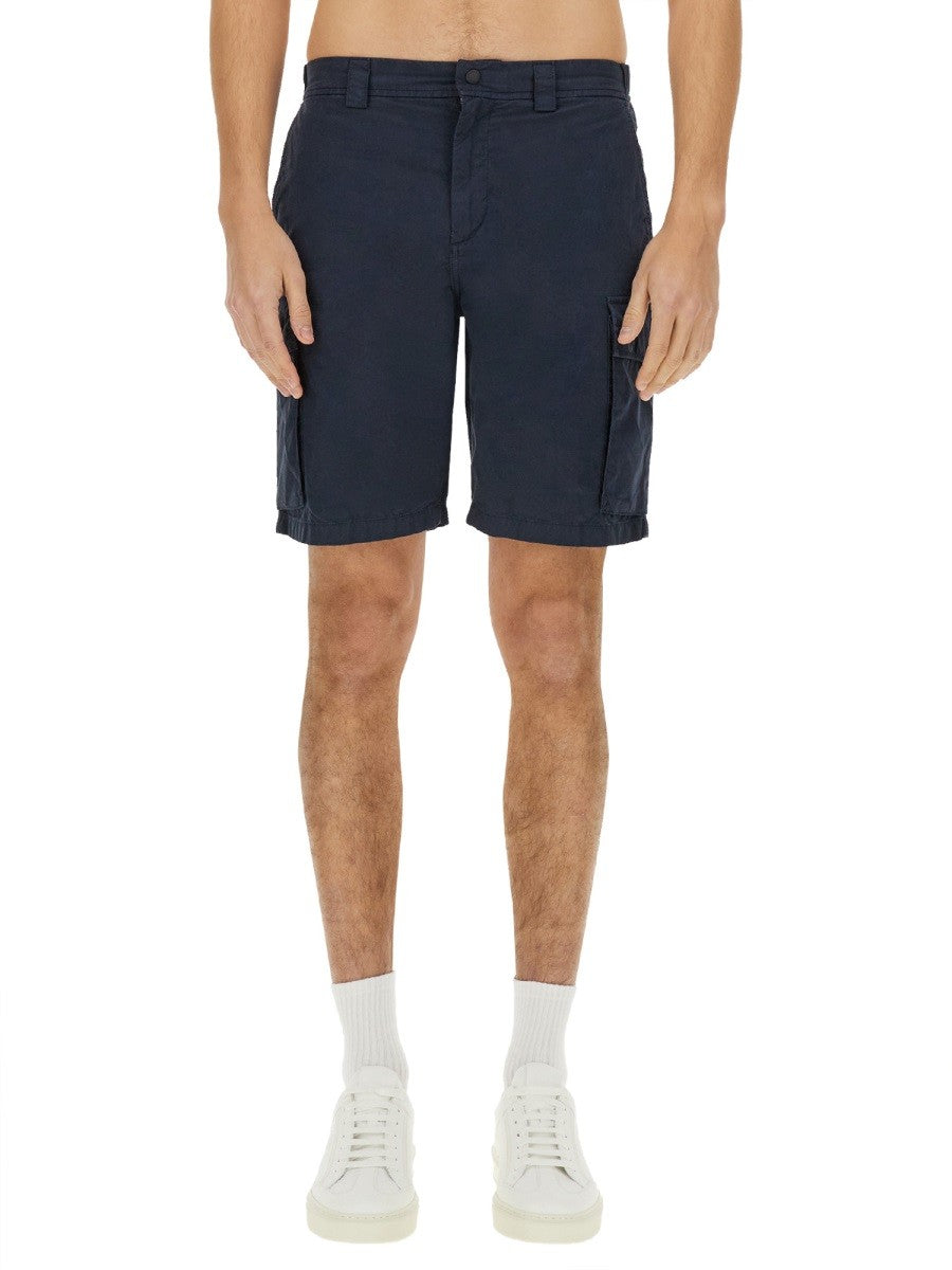 Woolrich Cargo Short – Marineblauw