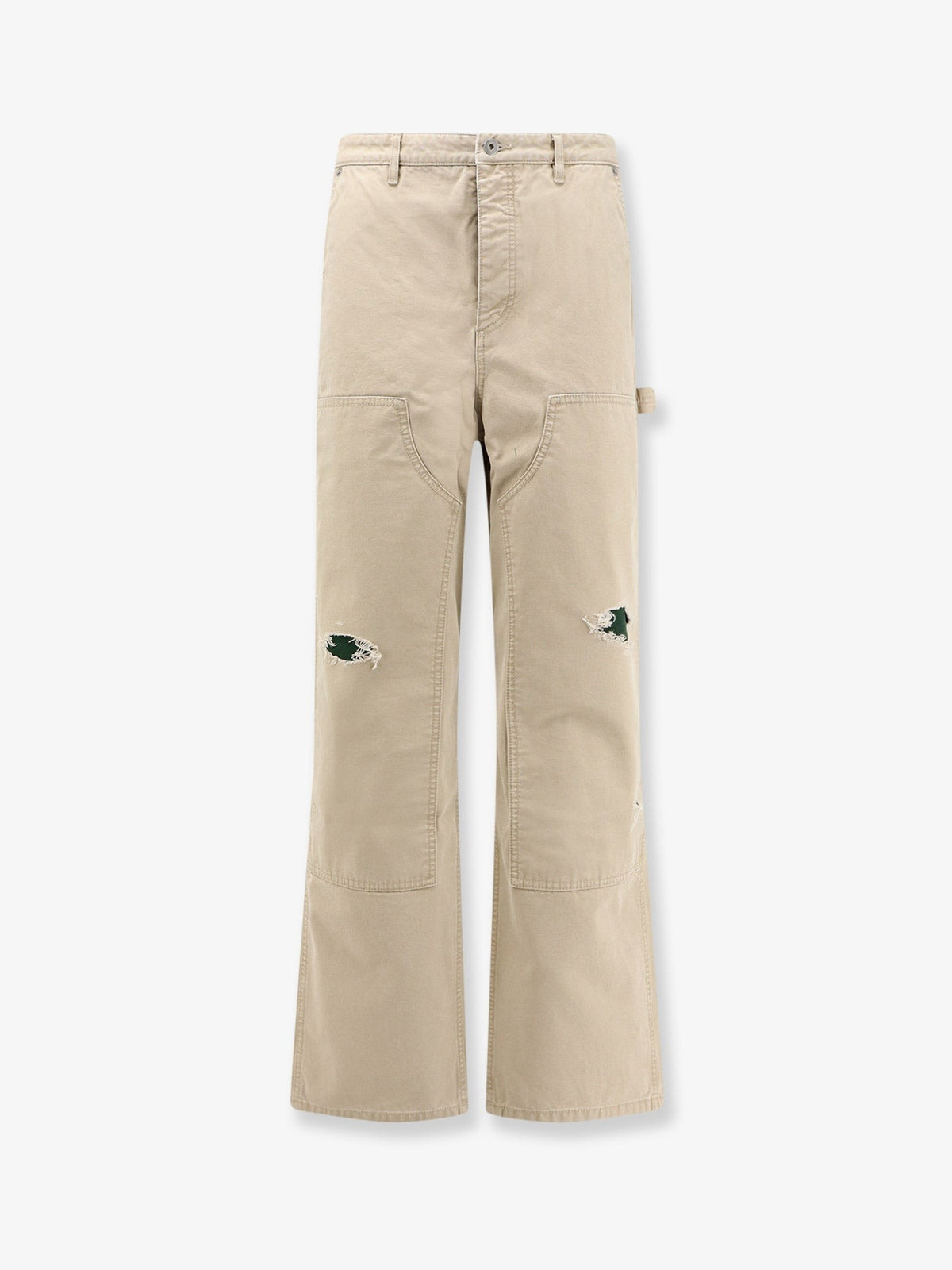 Christian Dior Katoenen Carpenter Broek – Beige