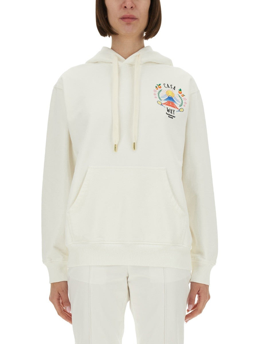 Casablanca Casaway Mountain Sweater – Ivoor