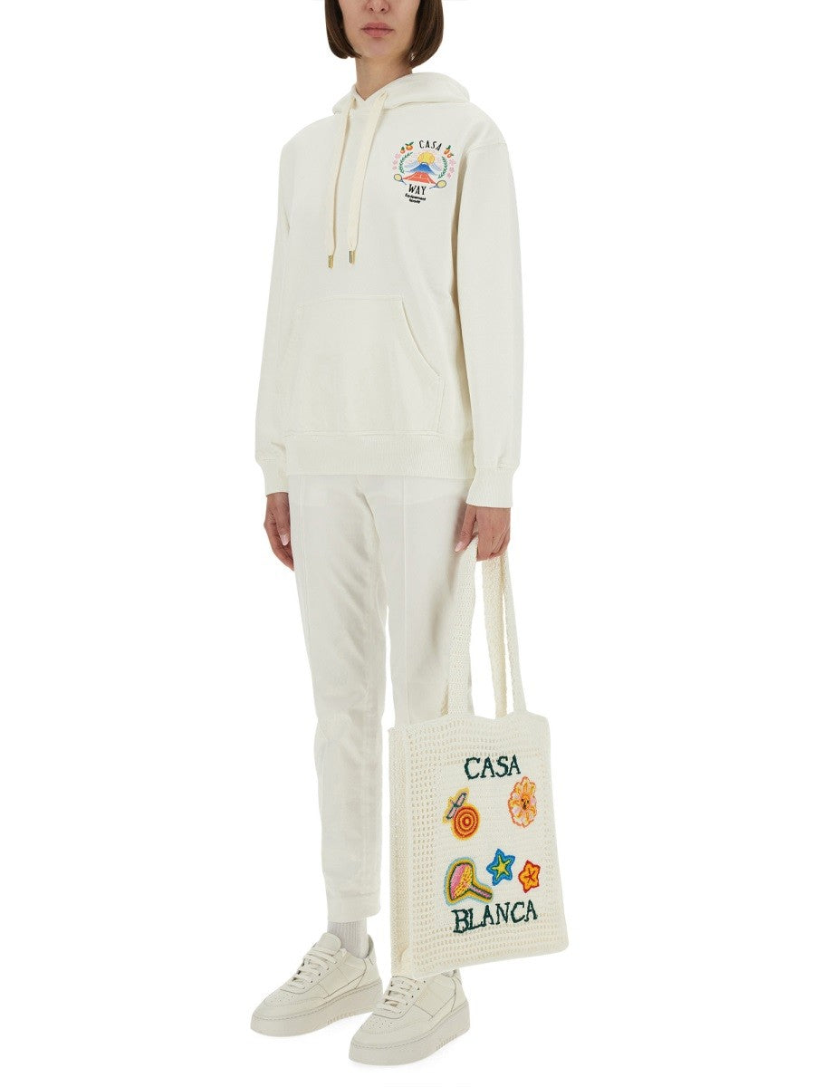 Casablanca Casaway Mountain Sweater – Ivoor