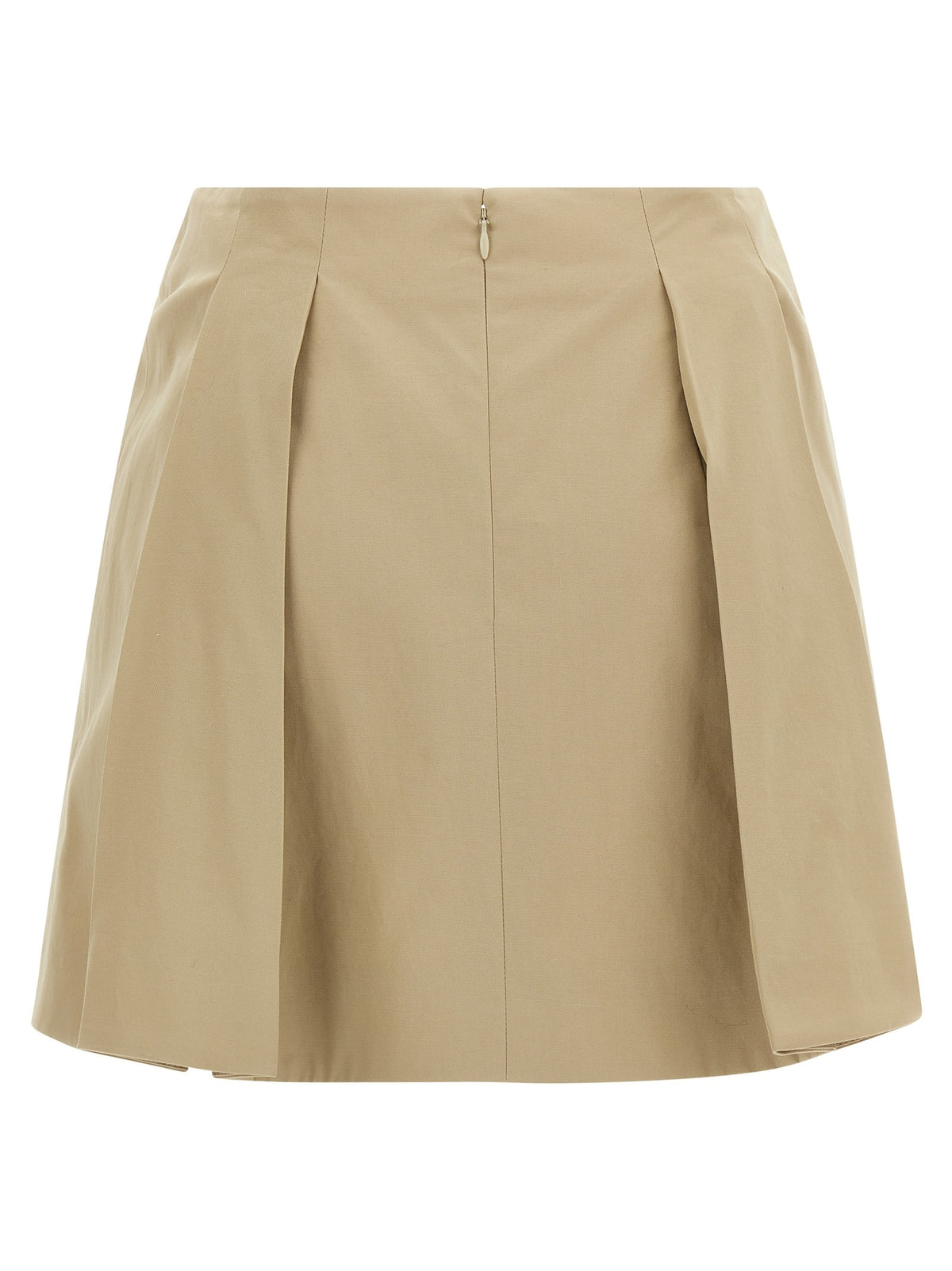 Balmain Rok met Kettingdetail – Beige