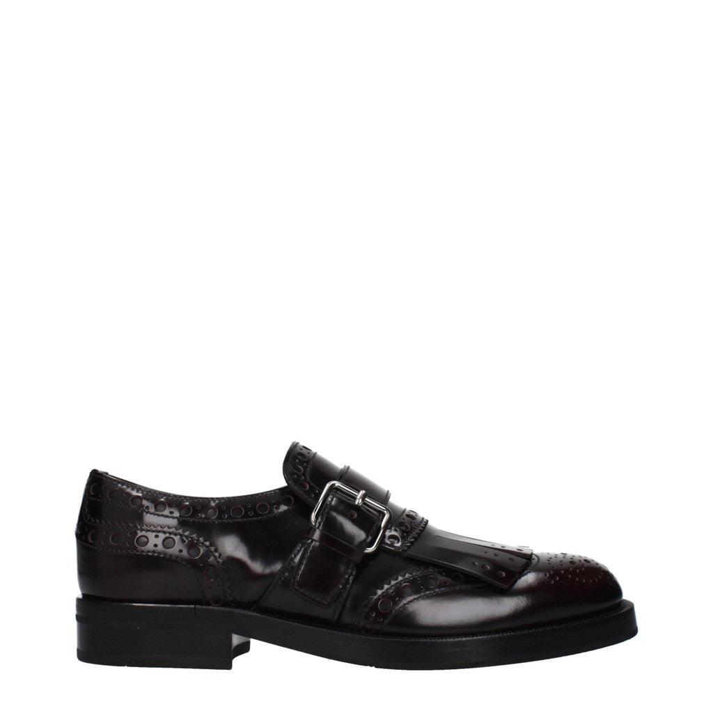 Church's Phillis Loafers met gesp en franje – Bordeaux