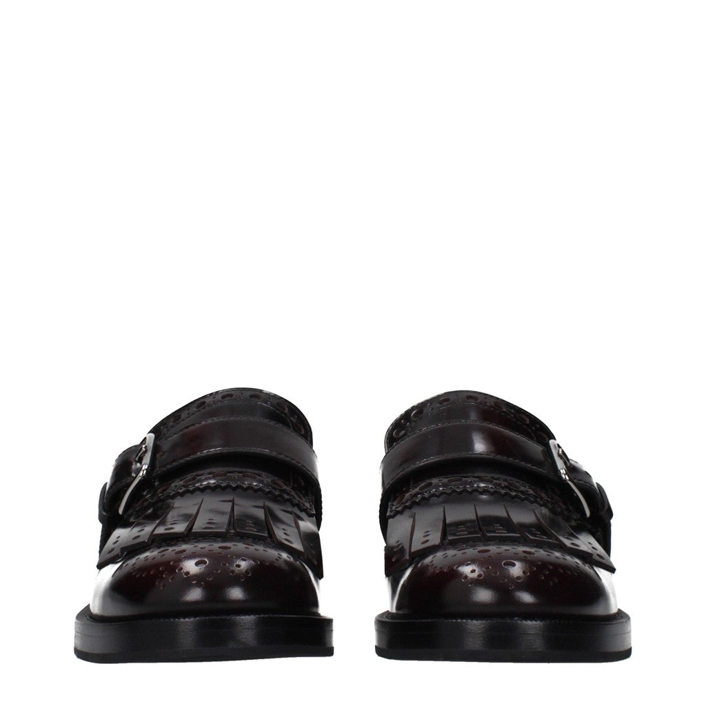 Church's Phillis Loafers met gesp en franje – Bordeaux