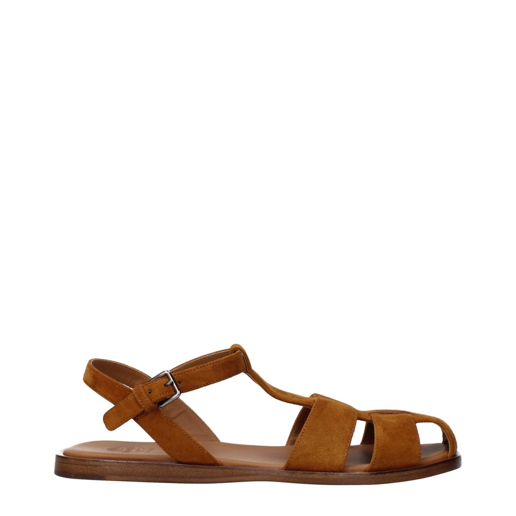 Church's Suède sandalen met bandjes – Bruin